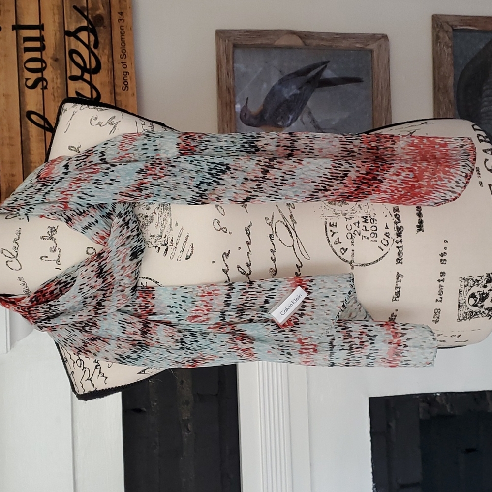 Calvin Klein long, rectangle scarf